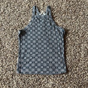 Printed crop top size S